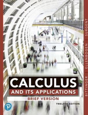 Calculus & Its Applications: Brief