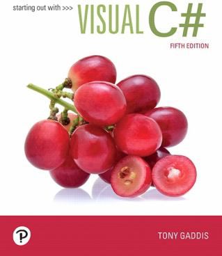 Starting out with Visual C#