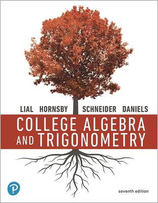 MyLab Math with Pearson eText Access Code (18 Weeks) for College Algebra and Trigonometry
