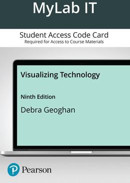 MyLab IT with Pearson eText Instant Access for Visualizing Technology, Complete (Custom)