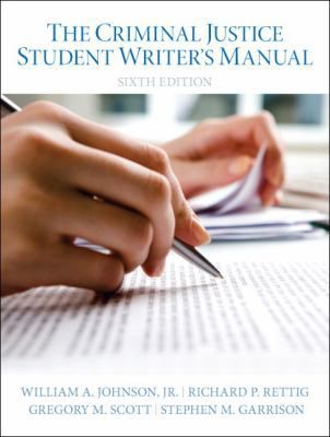 Criminal Justice Student Writer's Manual, The (Subscription)