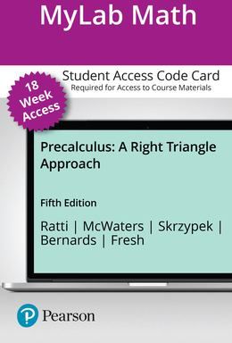 MyLab Math with Pearson eText Access Code for Precalculus