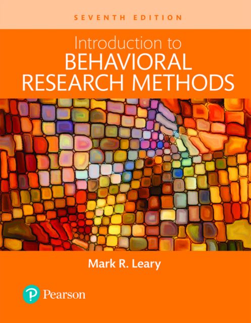 Introduction to Behavioral Research Methods