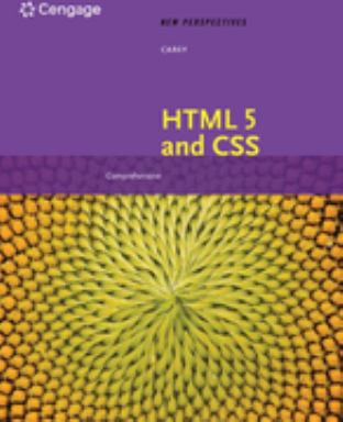New Perspectives HTML 5 and CSS: Comprehensive