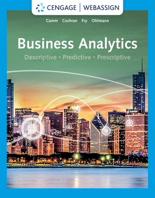 WebAssign for Cam/Cochran/Fry/Ohlmann's Business Analytics, Multi-Term Instant Access