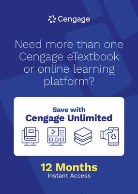 Cengage Unlimited, 1 term (4 months), 1st Edition