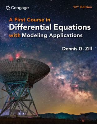 WebAssign for Zill's A First Course in Differential