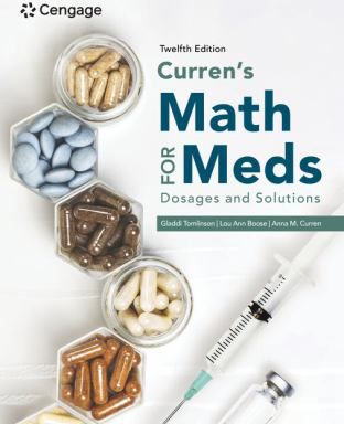 Curren's Math for Meds: Dosages & Solutions