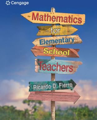 Mathematics for Elementary School Teachers