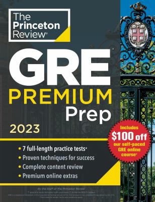 GRE PERMIUM PREP 2023