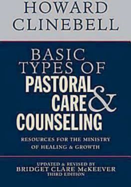 Basic Types of Pastoral Care & Counseling