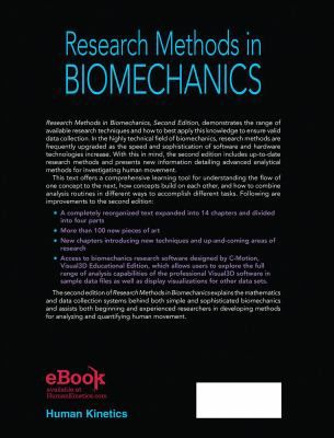 Research Methods in Biomechanics