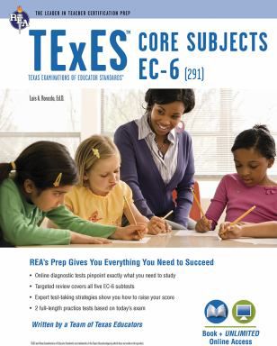 TExES Core Subjects EC-6 (291) Book + Online