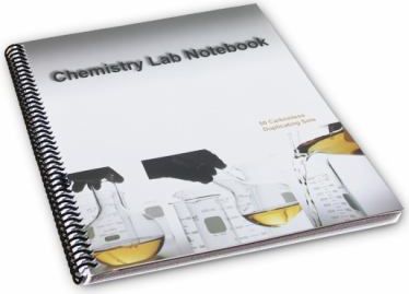 Chemistry Lab Notebook 50 Carbonless Sets