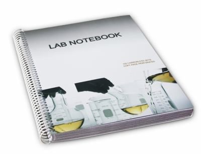 Lab Notebook Spiral Bound 100 Pages (Copy Page Perforated)