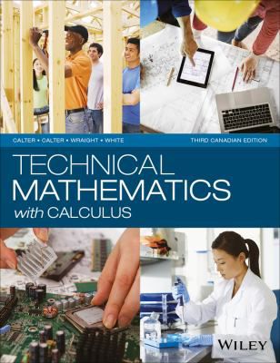 Technical Mathematics with Calculus (Canadian Edition)
