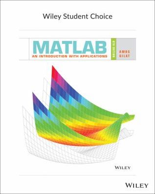 MATLAB: An Introduction with Applications