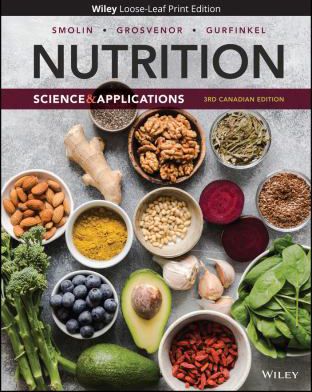 Nutrition: Science and Applications, Canadian Edition, Loose Leaf Text