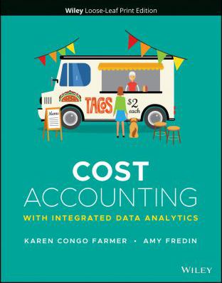 Cost Accounting : With Integrated Data Analytics