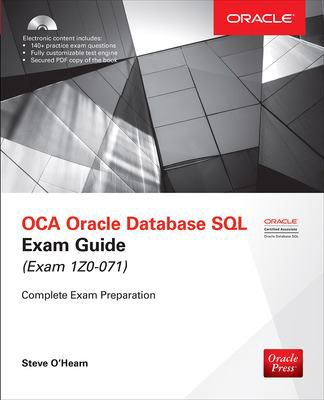 OCA Oracle Database 12c SQL Certified Expert Exam Guide