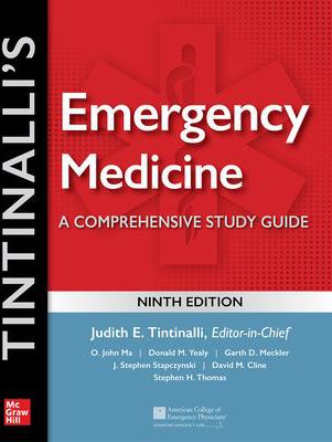 Tintinalli's Emergency Medicine: A Comprehensive Study Guide, 9th edition