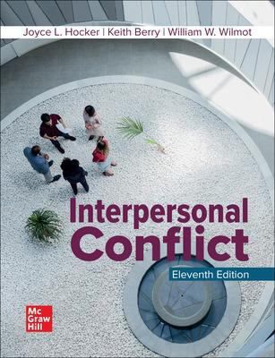 Interpersonal Conflict (RRMCG)