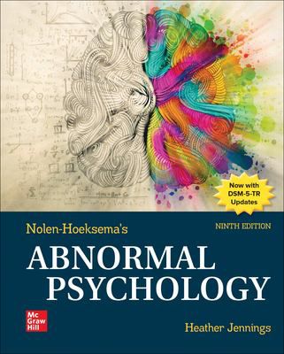 Abnormal Psychology (RRMCG)