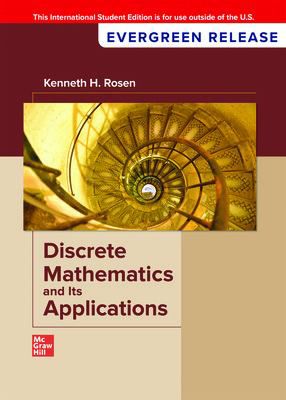 Discrete Mathematics & Its Applications: 2025 Release ISE