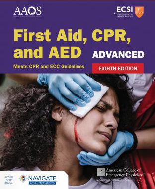 Advanced First Aid, CPR & AED (w/Navigate Advantage Access)