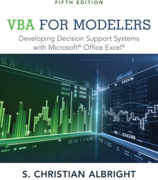 VBA for Modelers