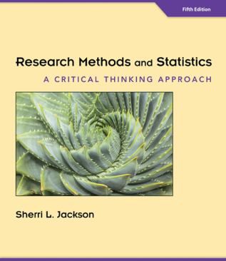 Research Methods and Statistics: A Critical Thinking Approach