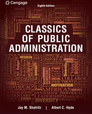 Classics of Public Administration