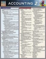 Accounting 2 : QuickStudy Laminated Reference Guide