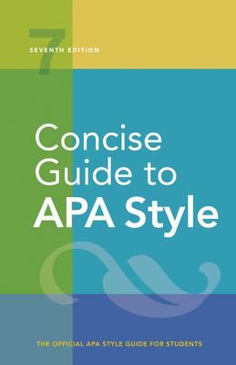 CONCISE GUIDE TO APA STYLE