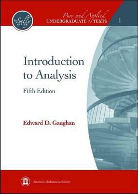 Introduction to Analysis : Fifth Edition