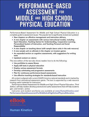 Performance-Based Assessment for Middle and High School Physical Education