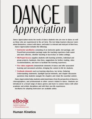 Dance Appreciation