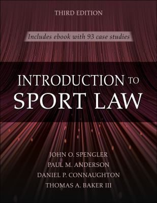 Intro to Sport Law (w/ Case Studies in Sport Law)
