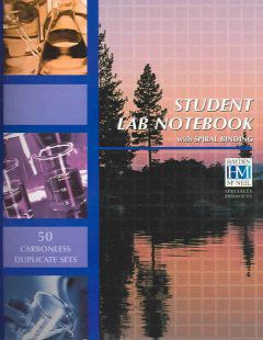 Student Lab Notebook: 50 Top Bound Carbonless Duplicate Sets 2nd