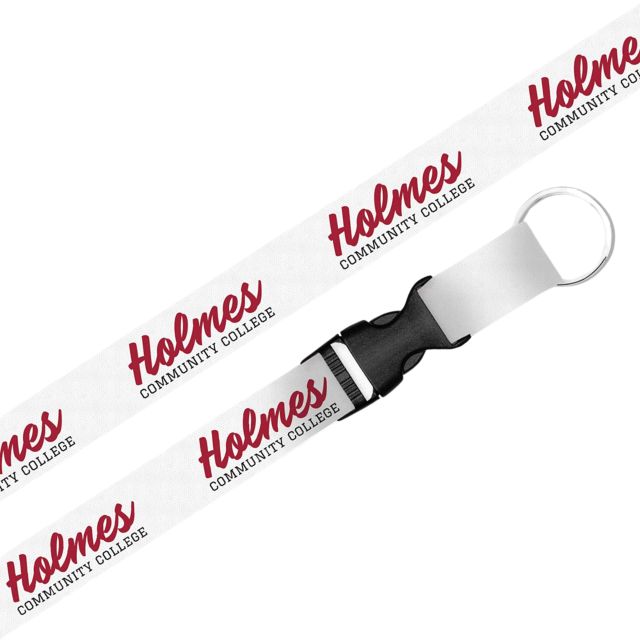 Holmes Community College Lanyard with Buckle
