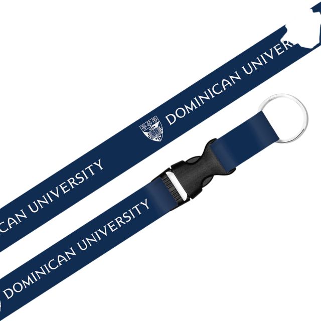 Dominican University Stars Lanyard with Buckle