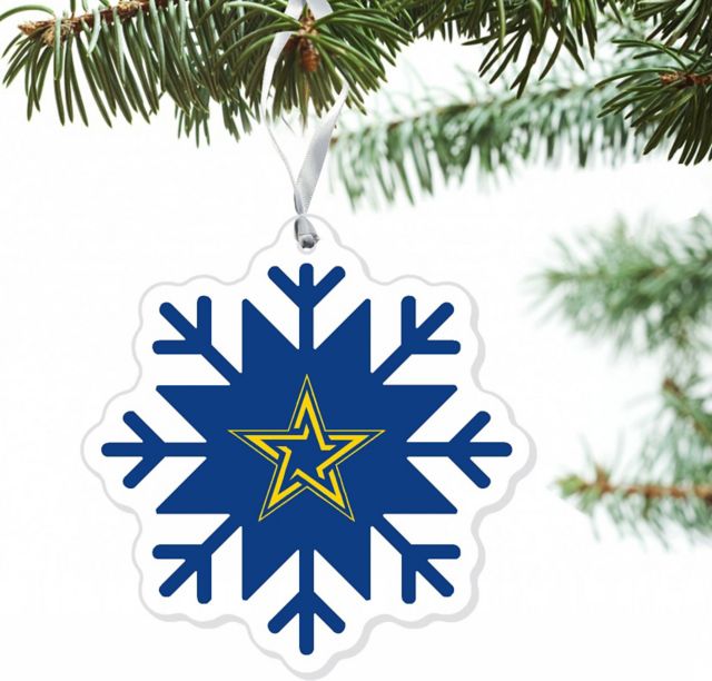 Dominican University Stars 3'' x 4'' Ornament
