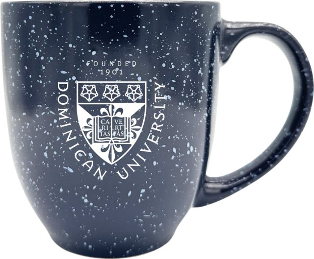 Dominican University 16 oz. Laser Engraved Bistro Mug