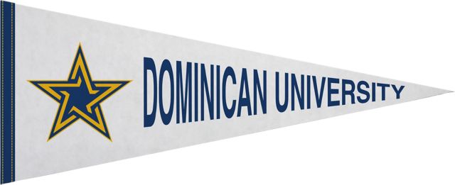 Dominican University 12"X30" Full Color Pennant