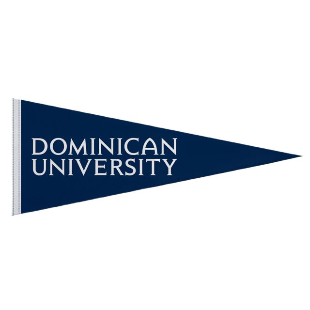 Dominican University 12''X30'' Full Color Pennant