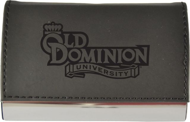 Old Dominion Monarchs College Leather Card Holder Wallet | by College Fabric Store