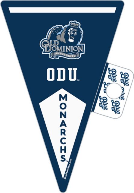 Old Dominion Monarchs College Leather Card Holder Wallet | by College Fabric Store