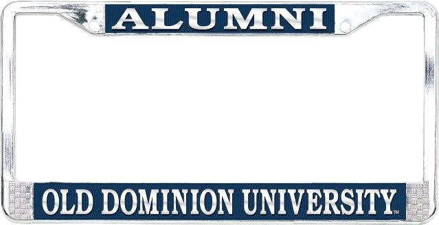 Old Dominion University Alumni Polished License Plate Frame | Old ...