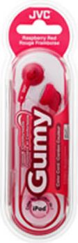 EARBUDS GUMY RASPBERRY RED