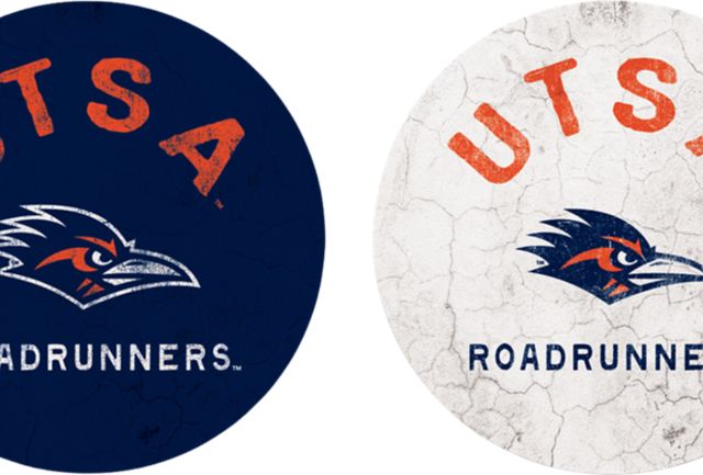 University of Texas San Antonio Roadrunners Car Coaster - 2 Pack